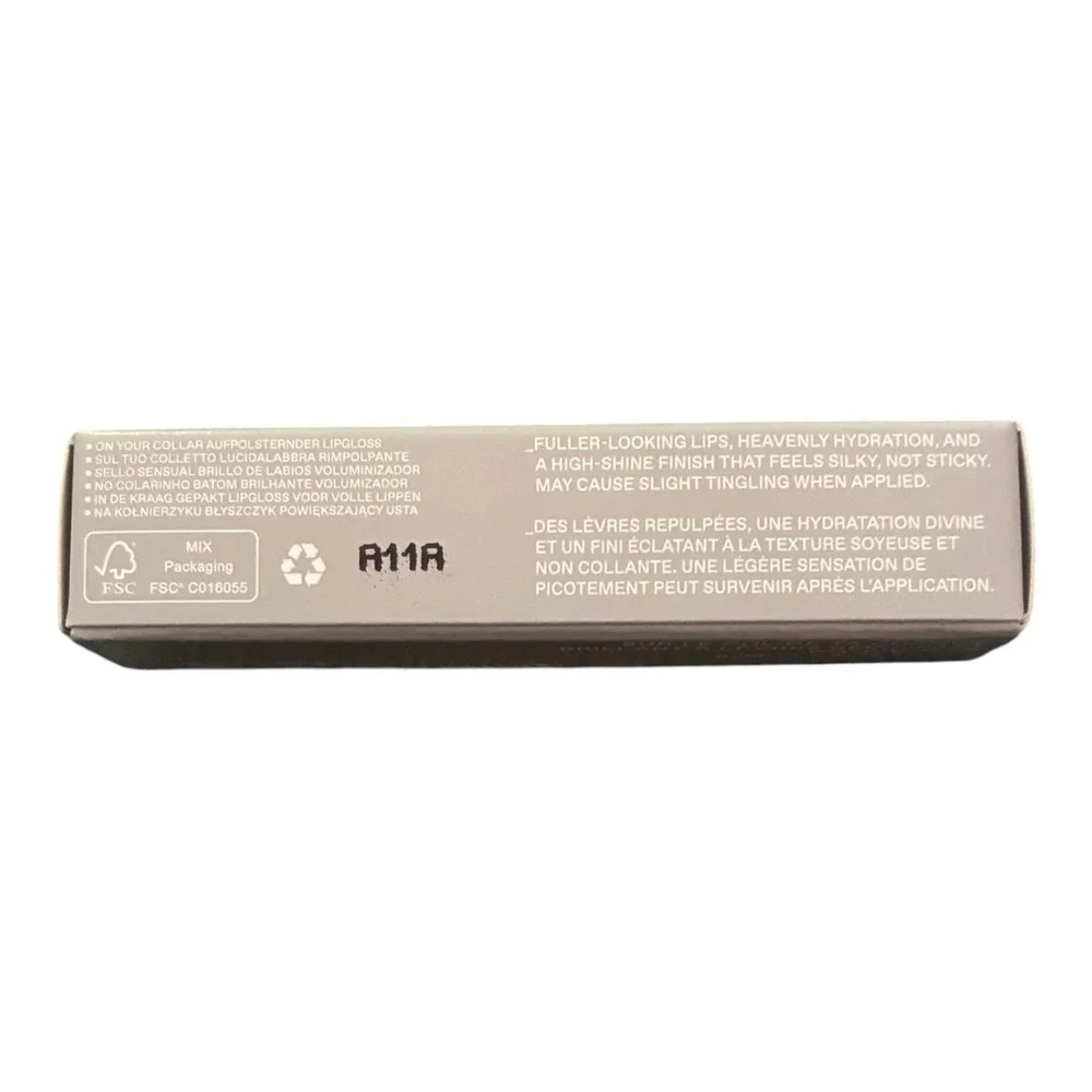 r.e.m. beauty On Your Collar Plumping Lip Gloss Waterfalls Peachy Nude Original
